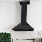 campana color negro para asador argentino 80 x 50 2