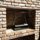 parrilla argentina acero inoxidable para carbon 3